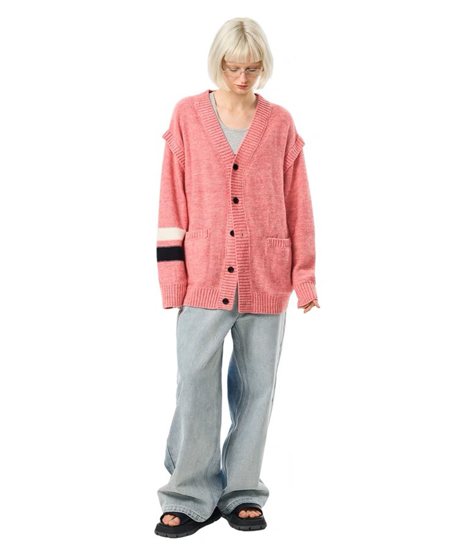 ＰＡＴＣＨＷＯＲＫ　ＳＴＲＩＰＥＤ　ＣＡＲＤＧＡＮ