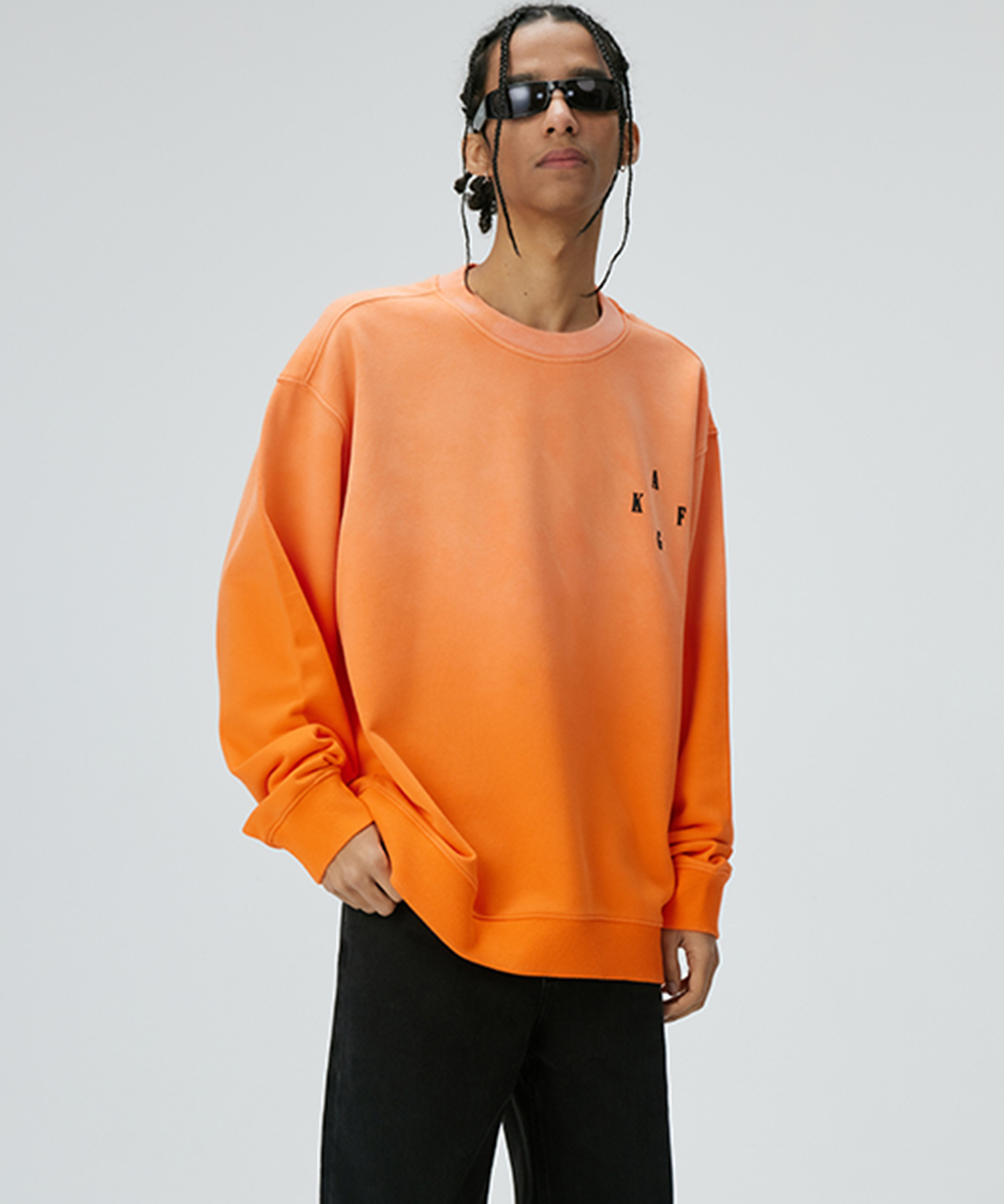 ＡＦＧＫ　　ＴＩＥ－ＤＹＥＤ　ＣＲＥＷＮＥＣＫ
