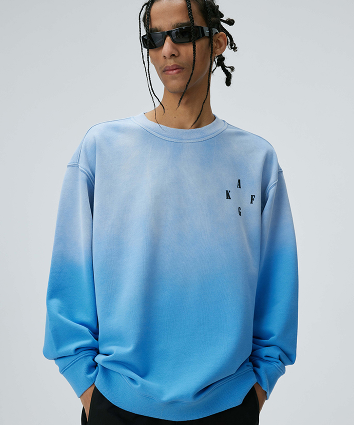 ＡＦＧＫ　　ＴＩＥ－ＤＹＥＤ　ＣＲＥＷＮＥＣＫ