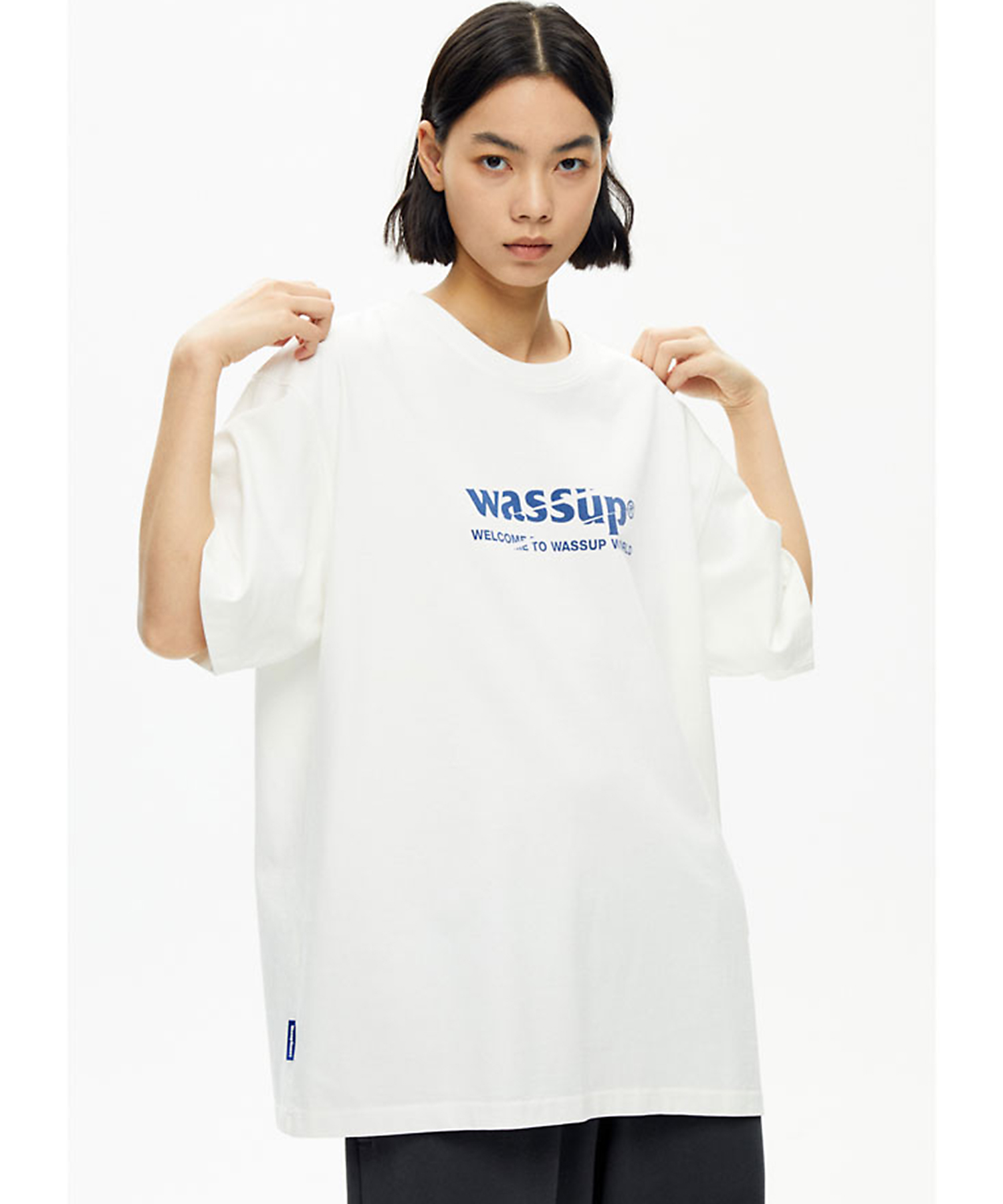 ＣＵＴ　ＴＨＥ　ＬＯＧＯ　ＰＲＩＮＴ　ＳＳ　ＴＥＥ