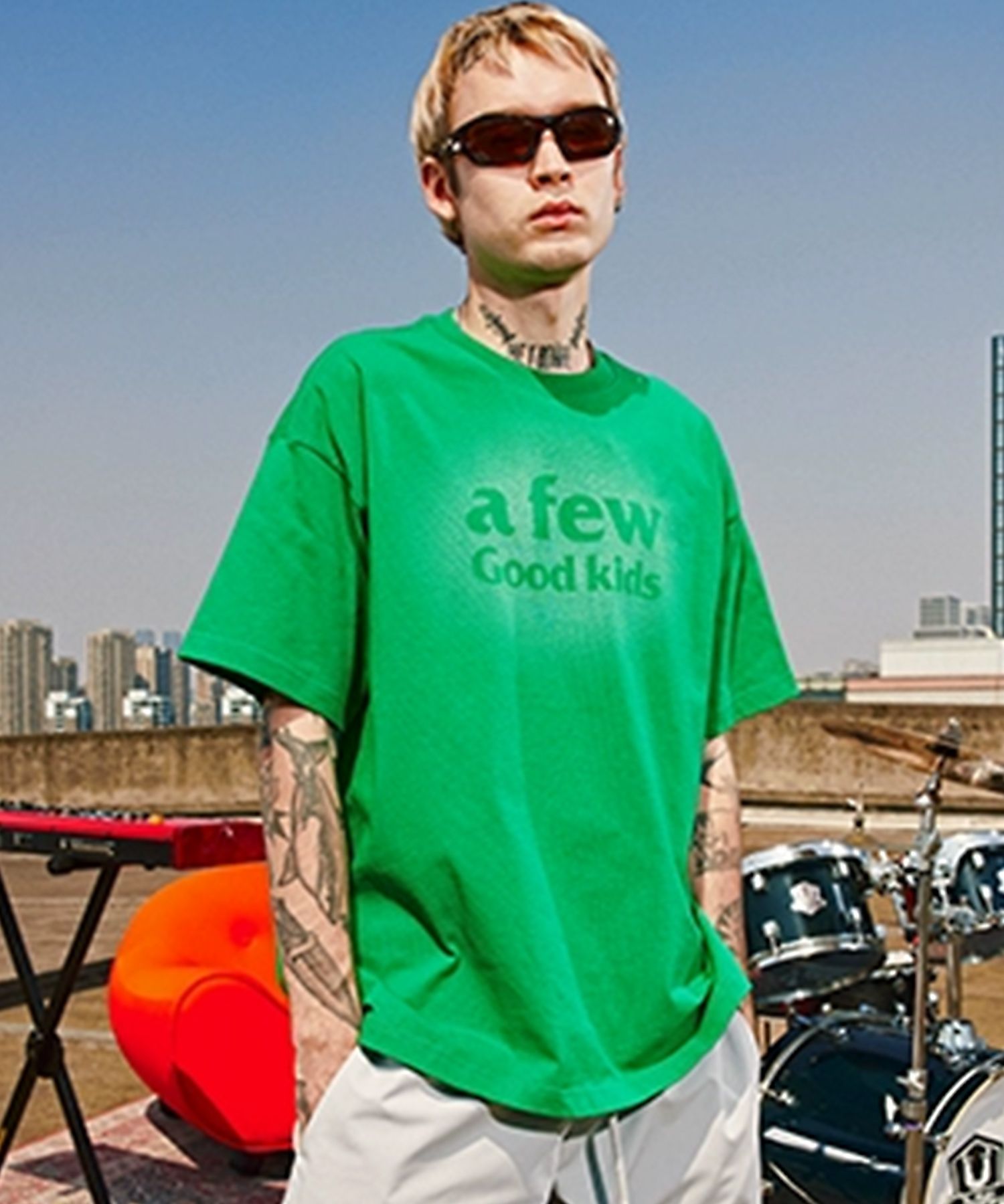 ＡＦＧＫ　ＯＮＥＴＯＮＥ　ＬＯＧＯ　ＴＥＥ